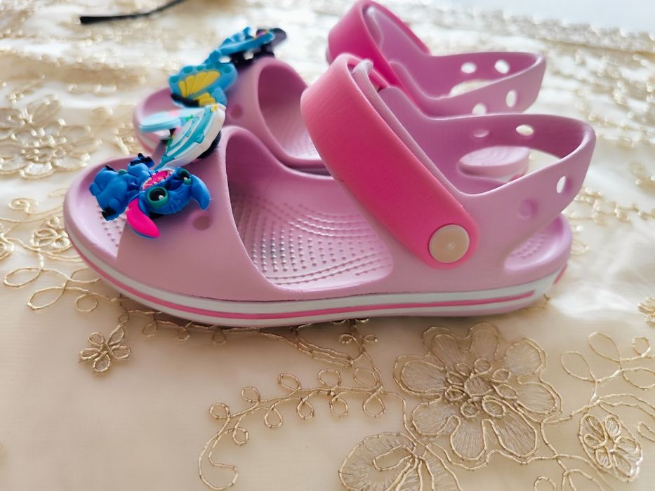 Crocs c11 28 29 lekkie sandały do wody przypinki
