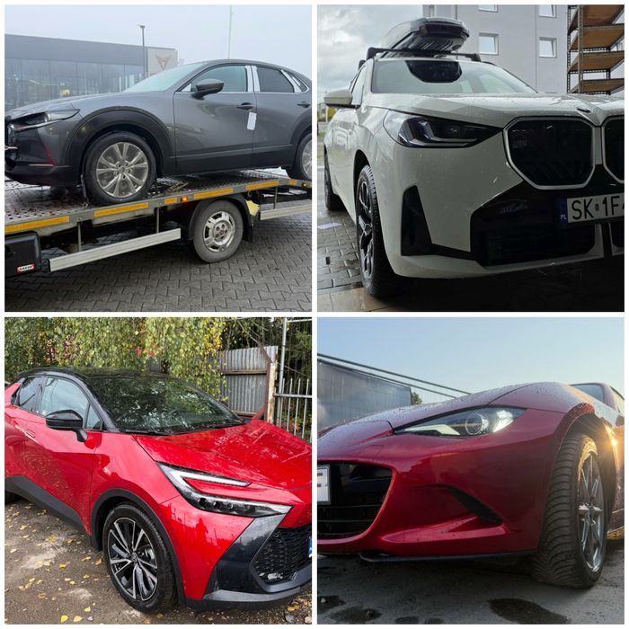 Konserwacja podwozia samochodow nowych i uzywanych / transport lawetą