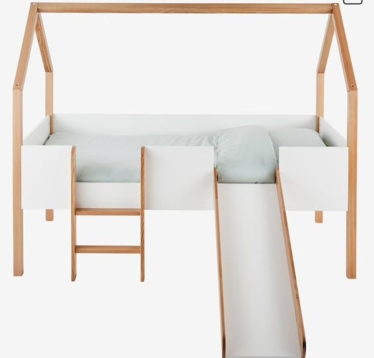 Cama com escorrega