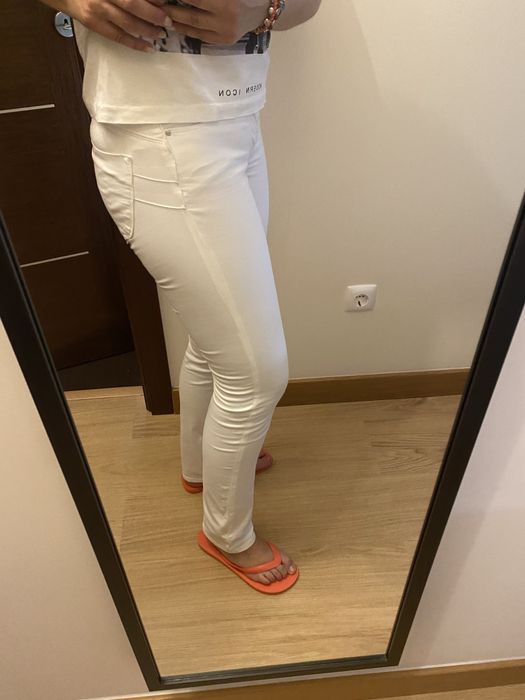 Calças ganga salsa  push in secret