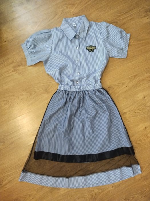 Костюм блузка і спідниця плаття набір набору комплект блуза юбка