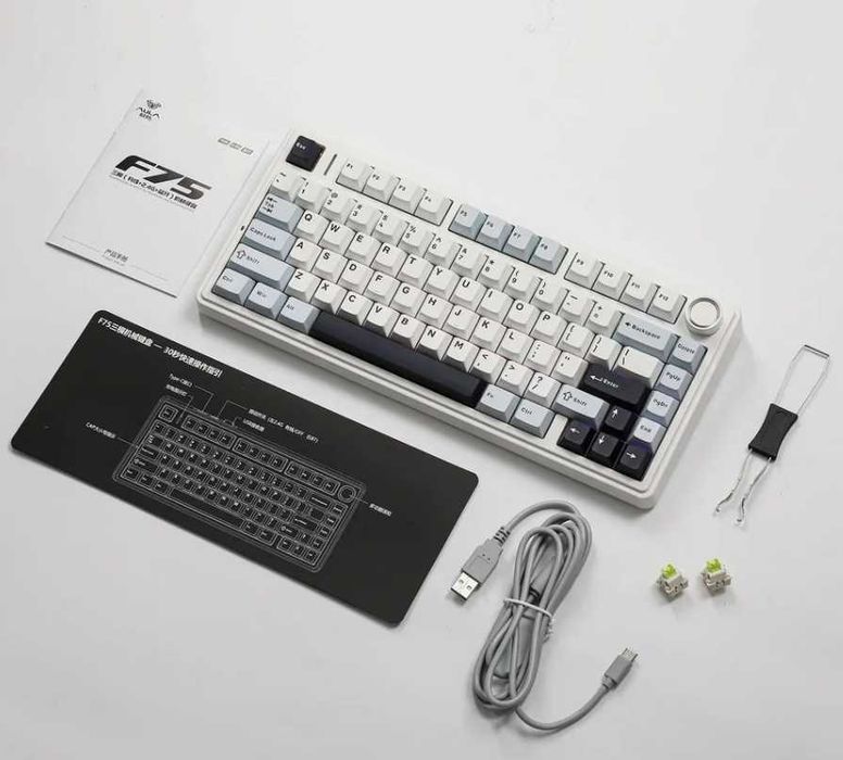 Klawiatura mechaniczna Aula F75 bluetooth