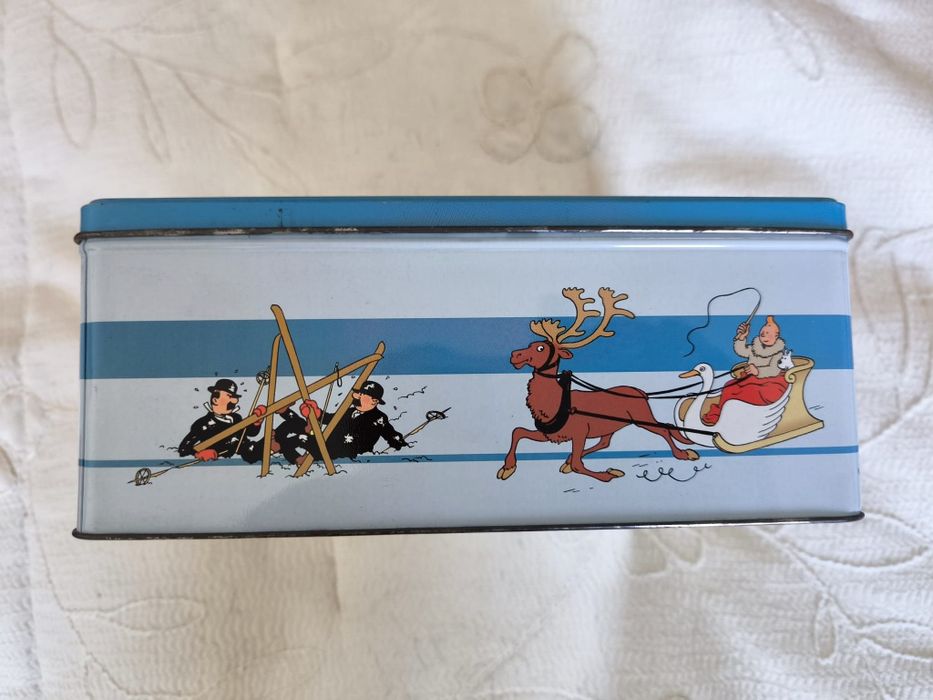 Caixa coleção Tintim.