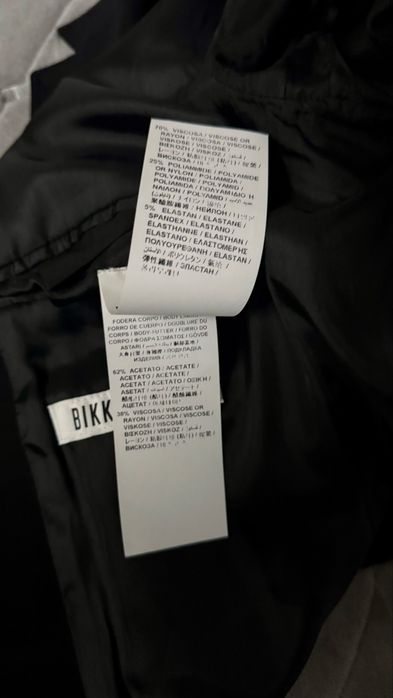 Блейзер (піджак)  DIRK BIKKEMBERGS чорний stretch новий 48-50
