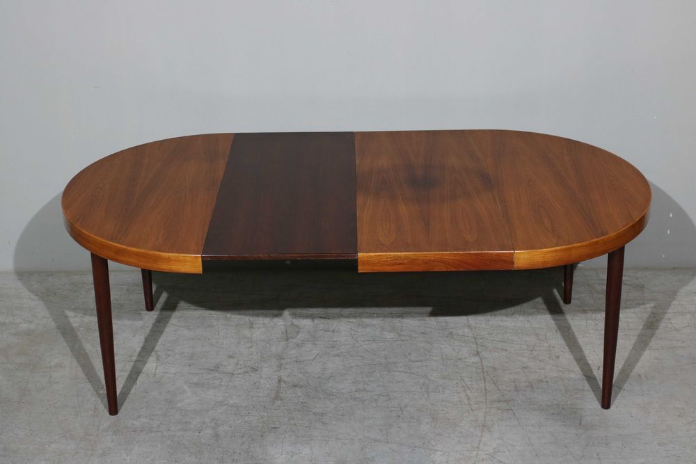 Mesa de jantar extensível Villy Schou Andersen em pau santo