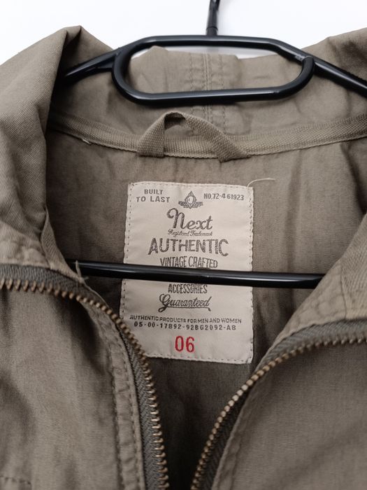 Lekka kurtka na jesień khaki