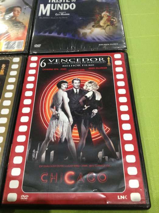 conjunto de quatro filmes em DVD
