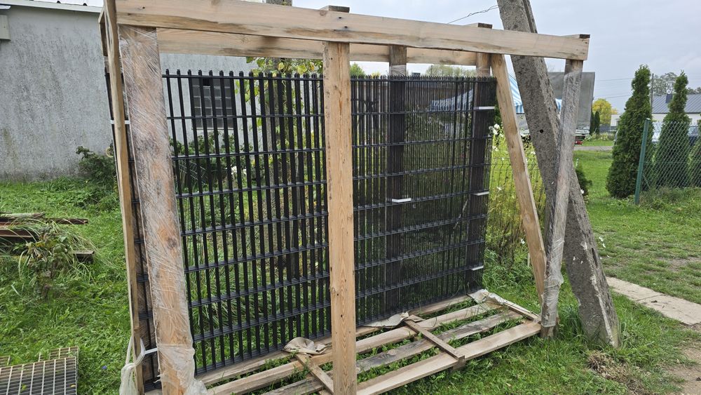 Panele ogrodzeniowe panelowe 6/5/6 1,63x2,50