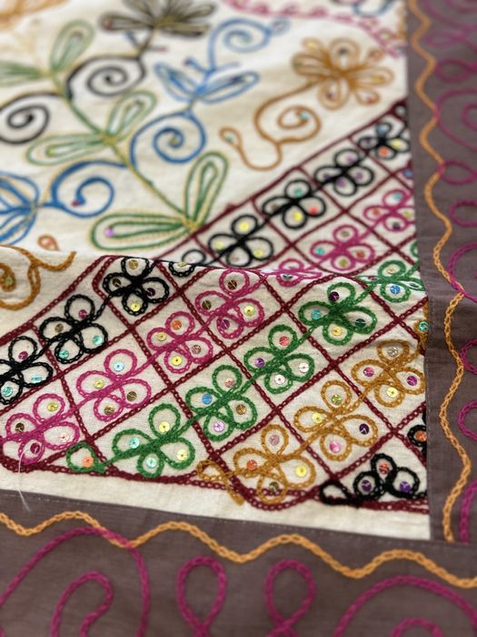 Продам покрывало  и ковер Индия пэчворк ручная работа новое