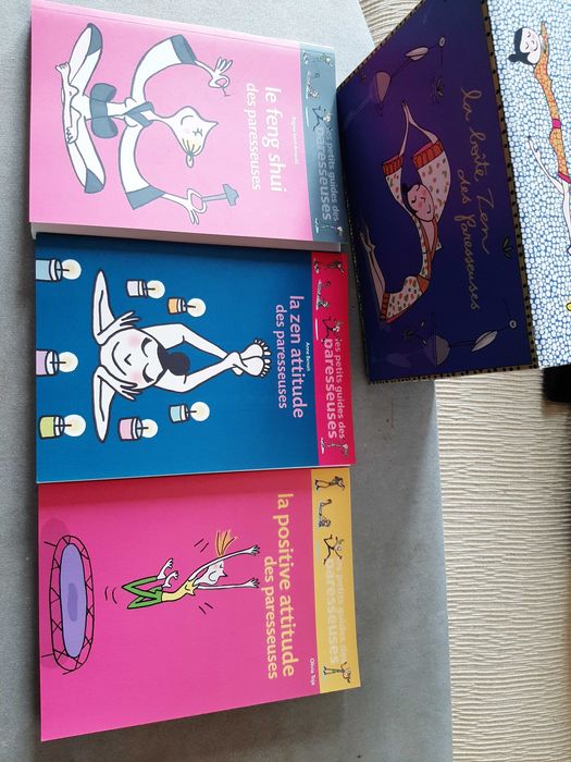 La Boite Zen des Paresseuses c/ 3 livros