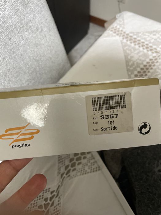 Meias de lã fina, homem