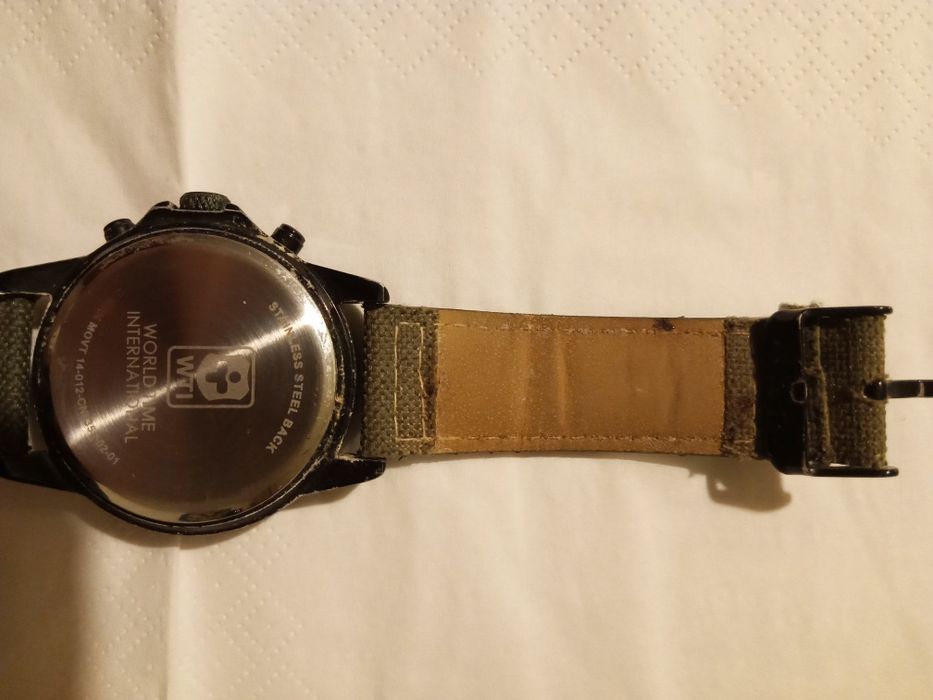 Relógio militar WTI (World Time International)