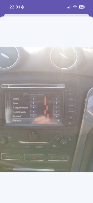 Radio ford mondeo mk4 lift