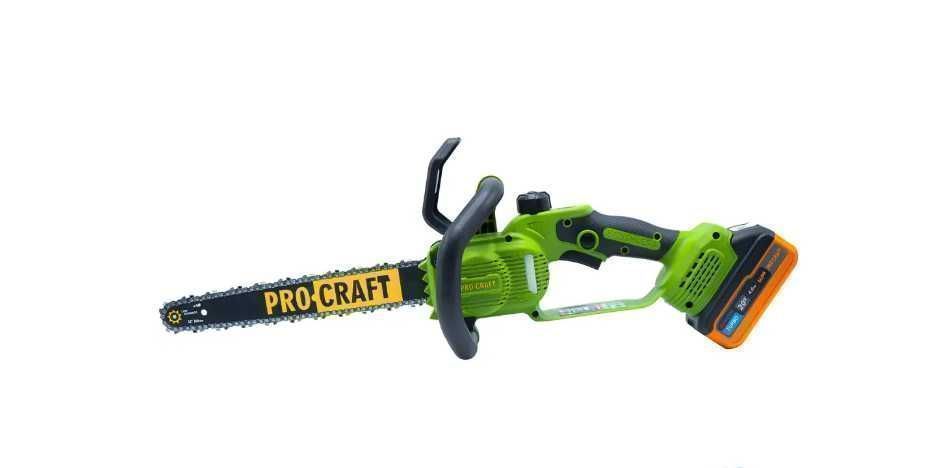 Пила ланцюгова акум. PROCRAFT (з 1 АКБ) PKA33 аккумуляторная пила