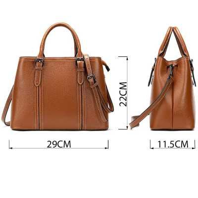 Жіноча шкіряна сумка Vintage Флотар – Руда (Колір дерево) – Шкіра 100%