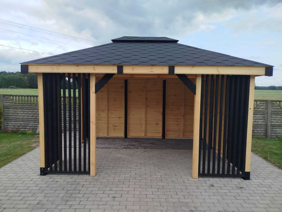 Altanka ogrodowa Mewa 3x4m - Altany, Domki, Wiaty - "Mala-Altanka"