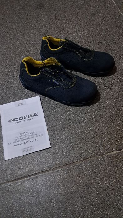 Sapatos biqueira de aço