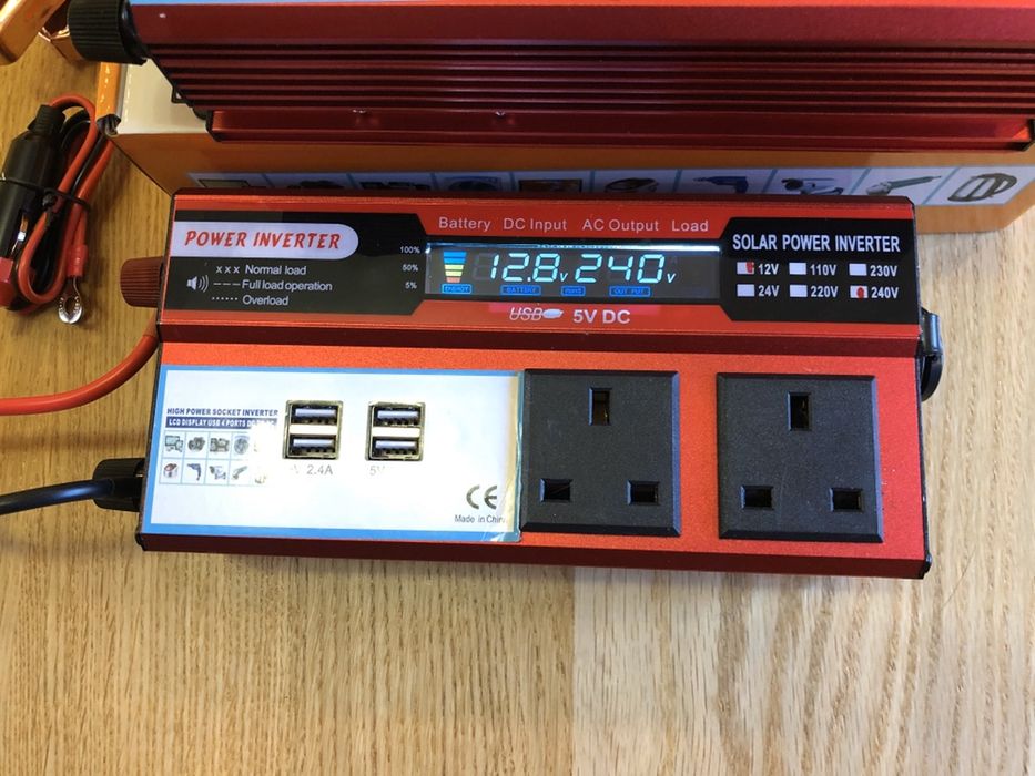 Інвертор Solar, перетворювач 12 220, інвентор