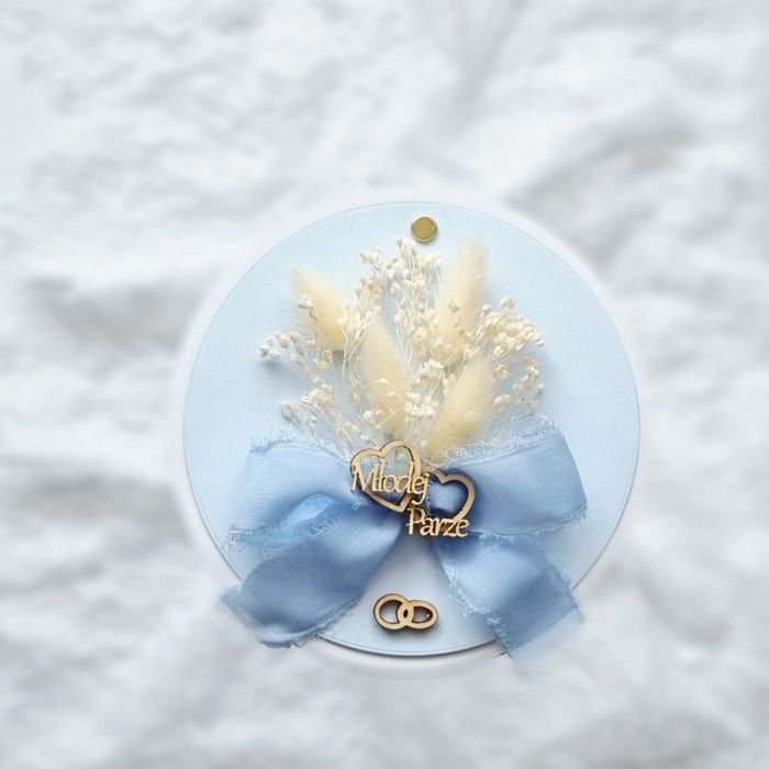Kartka ślubna hand made