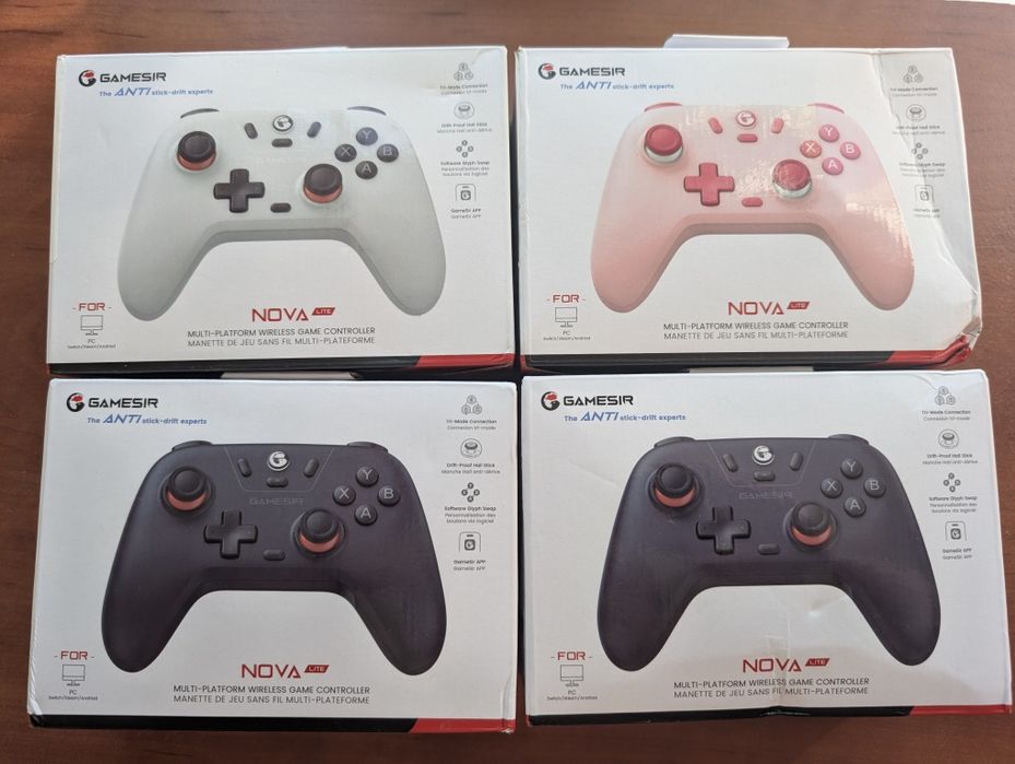 Gamesir Nova lite, Nova 2 lite, Tegenaria геймпади