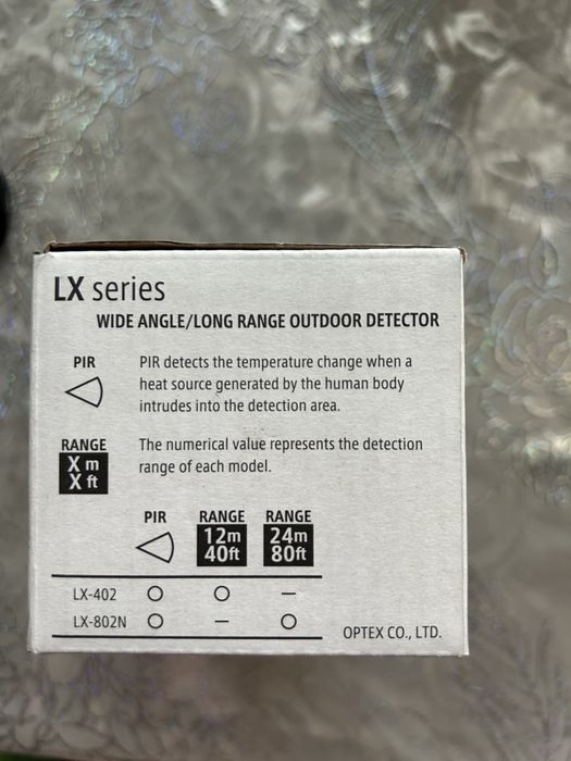 Датчик движения Optex LX-802 N