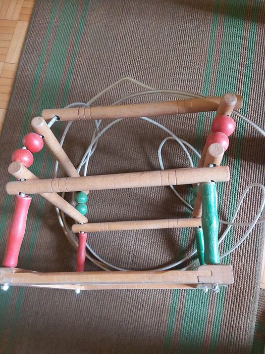 Huśtawka z PRL  linka zbrojona