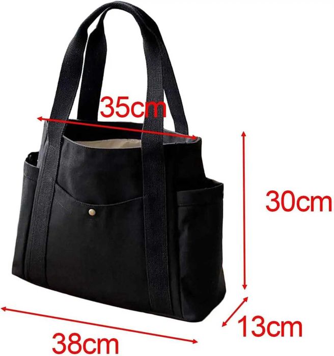 Сумка шоппер женский черный (RN-123)