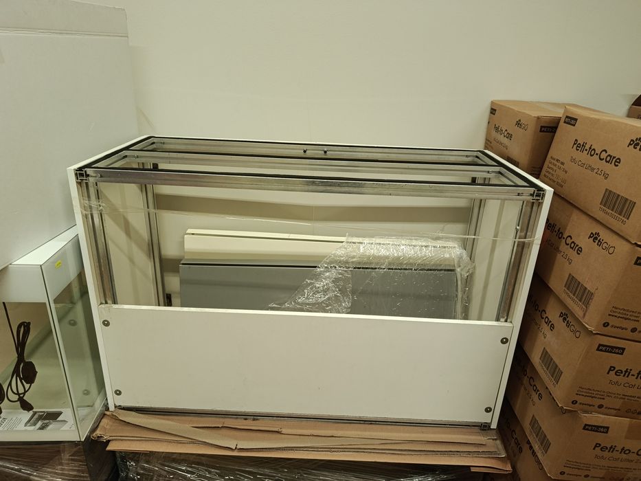 Szafka pod akwarium Zoologht 120 x 50 stelaż plus akwarium ViV Opti