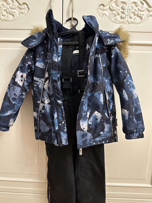 Зимова куртка  Reima 110+6  та шапка Reima 50-52 р