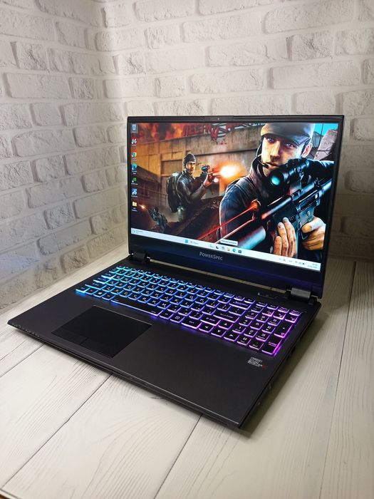 Геймерський ноутбук PowerSpec 1530 i7-10875H RTX 2070 Super 8Gb 240Hz