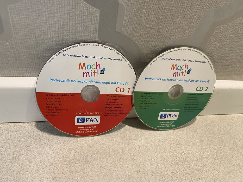 2 płyty CD język niemiecki Mach mit neu 1