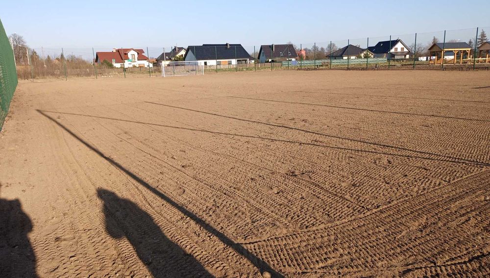Trawnik w jeden dzień zakładanie z siewu profesjonalny siew Eliet GZC