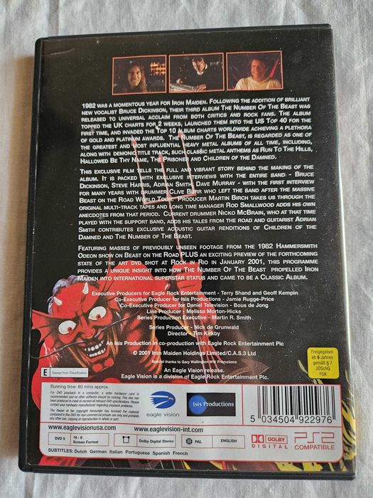 DVD Iron Maiden - The Number of The Beast