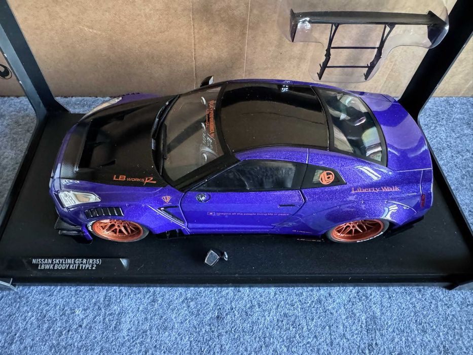 Nissan GT-R (R35) LB Work Body Kit 2.0 - 1/18 - Solido