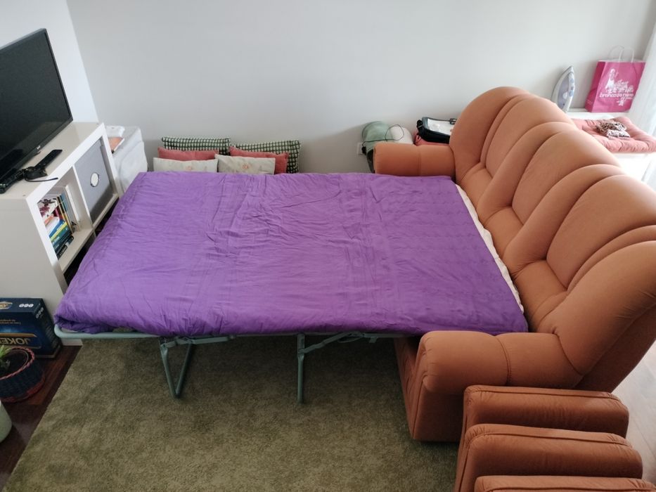Sofá cama super confortável