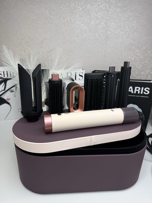 Dyson Airwrap co-anda 2x Sakura з кейсом | фен-стайлер, випрамляч