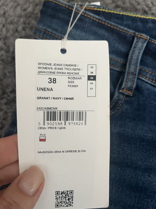 Jeansy damskie Nowe Diverse rozmiar 38