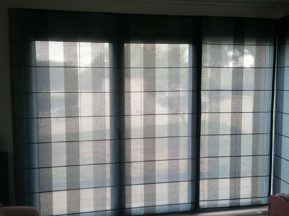 Cortinas estilo japonesas