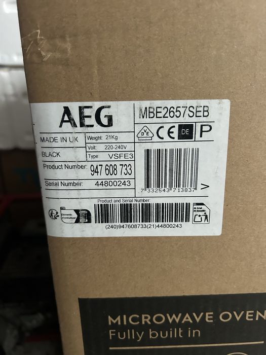 Micro-ondas TEKA mbe2657seb - NOVO!