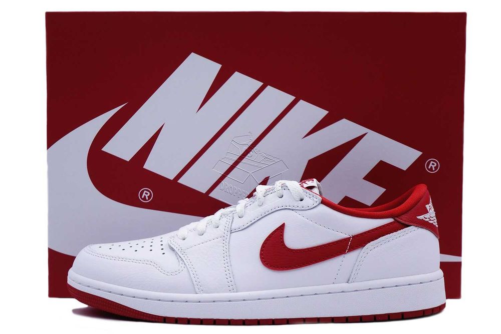 Nike AIR JORDAN 1 Low OG University Red – Buty | CZ0790–161