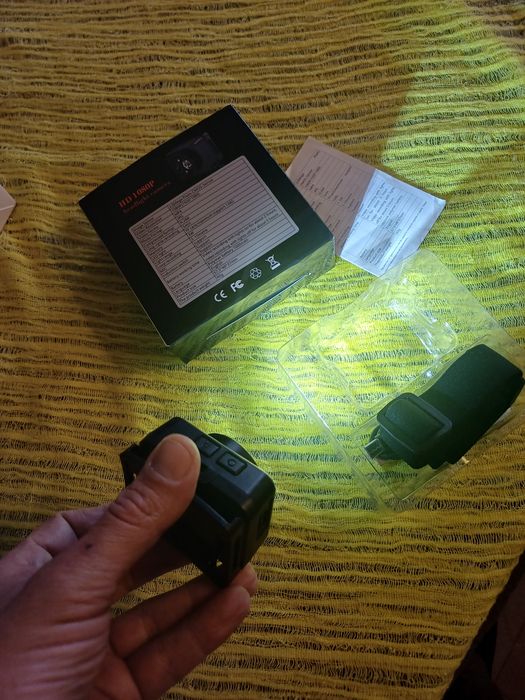 Camera de Ação Noturna com Fita a cabeça