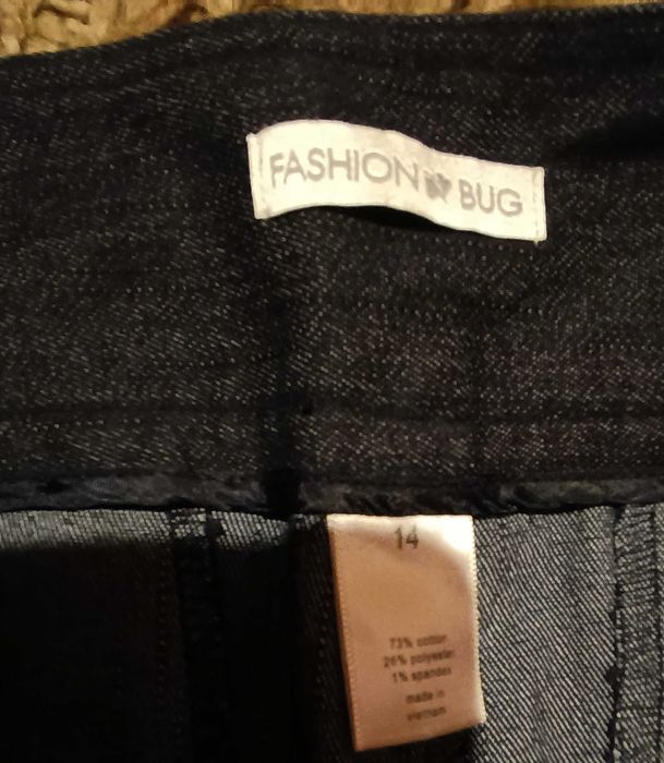 Spodnie szerokie nogawki FASHION BUG "14" = M/L