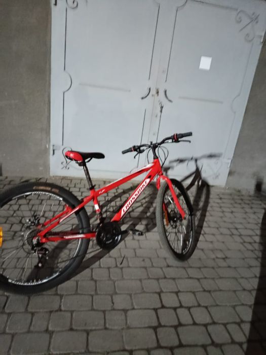 Велосипед  CROSSBIKE, 26", червоний