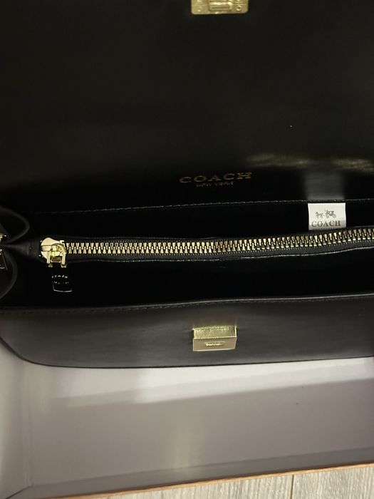 Женская сумка Коуч черная Coach
