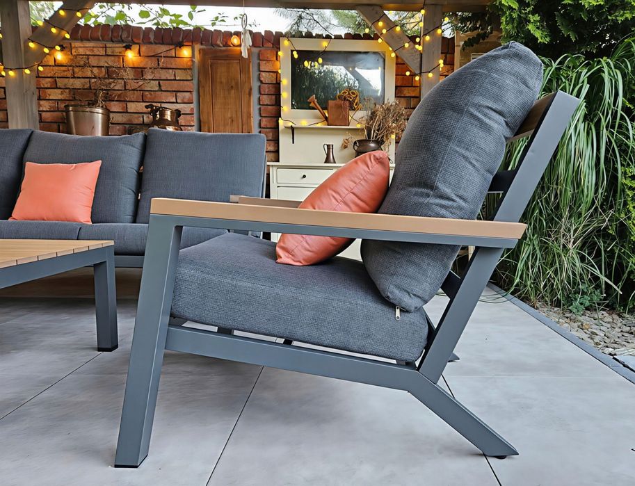 Meble ogrodowe tarasowe aluminiowe wysyłka nowosc