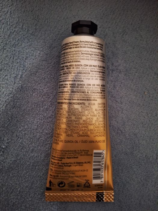 Creme Hidratante para Mãos Quinoa Nativa Spa BOTICÁRIO