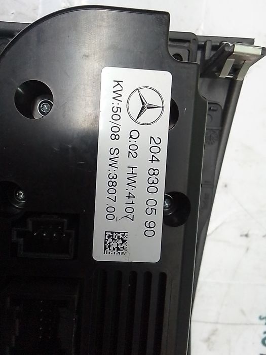 Comando chauffage / sofagem MERCEDES-BENZ Classe C (W204)