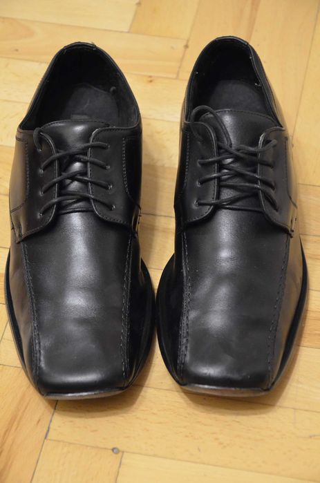 Buty męskie codzienne Todd Barnes 45 wkł. 30cm skóra na szerszą stope.