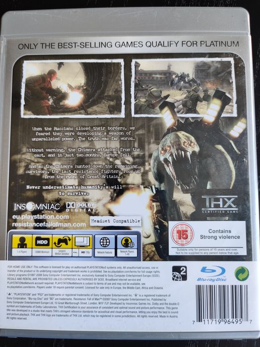 Resistance Fall of Man PS3