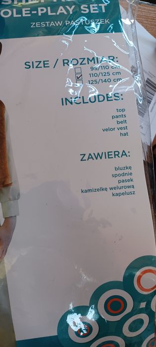 Pasterz Pastuszek rezerwacja 110-125 wysyłka